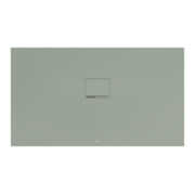 V&B Bac à douche Squaro Infinity 140x80x4cm, gris mat, uni encastrable