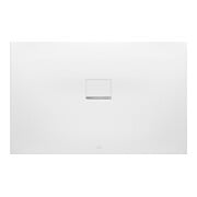 V&B Bac à douche Squaro Infinity 140x90x4 cm, blanc mat, installation universelle