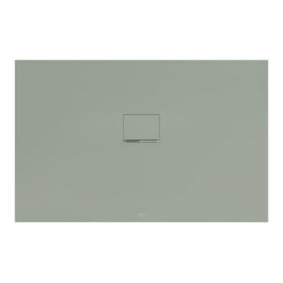 V&B Bac à douche Squaro Infinity 140x90x4 cm, gris mat, uni encastrable