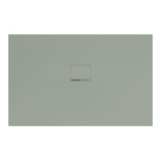V&B Bac à douche Squaro Infinity 140x90x4 cm, gris mat, uni encastrable