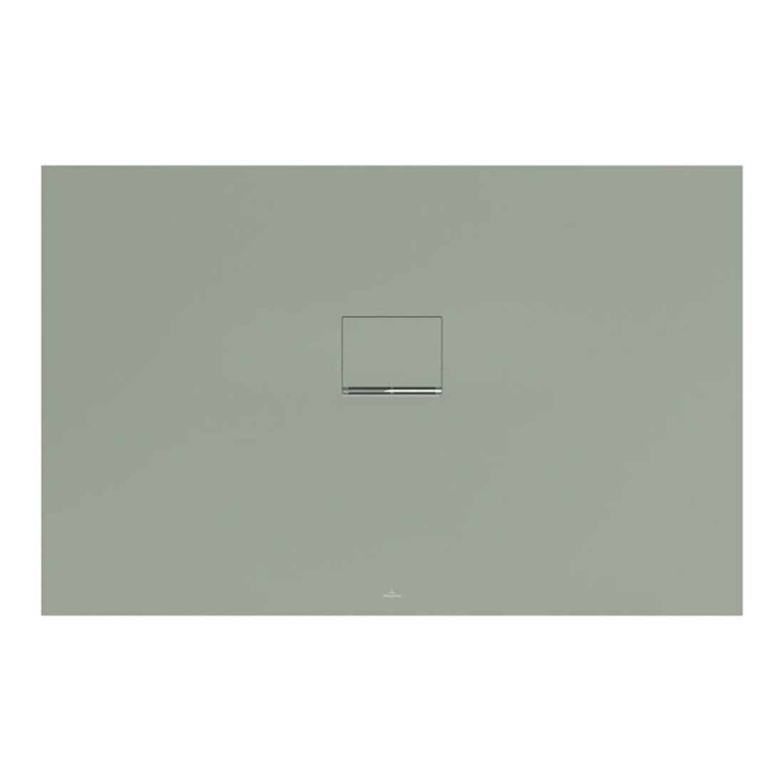 V&B Bac à douche Squaro Infinity 140x90x4 cm, gris mat, uni encastrable