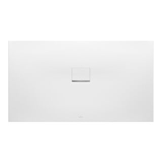 V&B Bac à douche Squaro Infinity 140x90x4cm, blanc, installation en surface