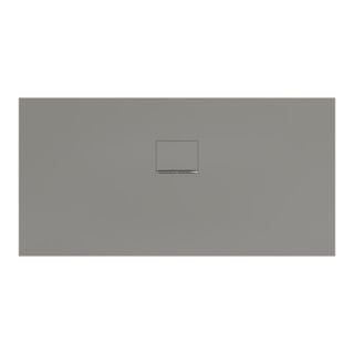 V&B Bac à douche Squaro Infinity 150x75x4cm, gris, pour installation affleurante