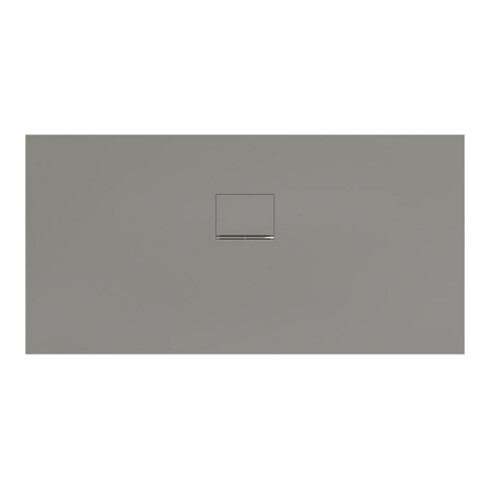 V&B Bac à douche Squaro Infinity 150x75x4cm, gris, pour installation affleurante