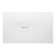 V&B Bac à douche Squaro Infinity 150x80x4cm, anthracite, angle encastré gauche contre mur-1