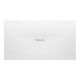 V&B Bac à douche Squaro Infinity 160x70x4 cm, blanc mat, uni, coupe longue S.-1