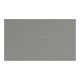 V&B Bac à douche Squaro Infinity 170x100x4cm, gris, installation d’angle droite contre mur-1