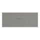 V&B Bac à douche Squaro Infinity 170x70x4cm, gris, angle installation gauche contre mur-1