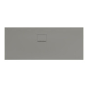 V&B Bac à douche Squaro Infinity 170x70x4cm, gris, angle installation gauche contre mur