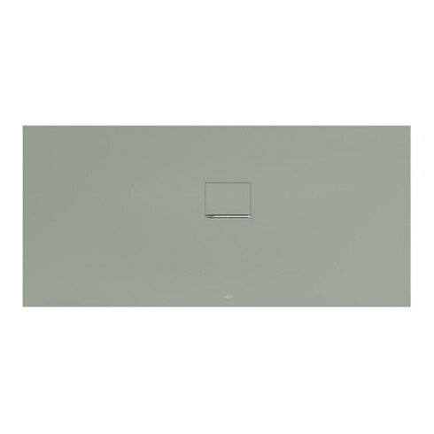 V&B Bac à douche Squaro Infinity 170x80x4cm, gris mat, installation d'angle droite gauche