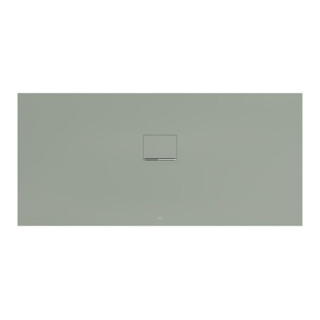 V&B Bac à douche Squaro Infinity 170x80x4cm, gris mat, surface facile à nettoyer