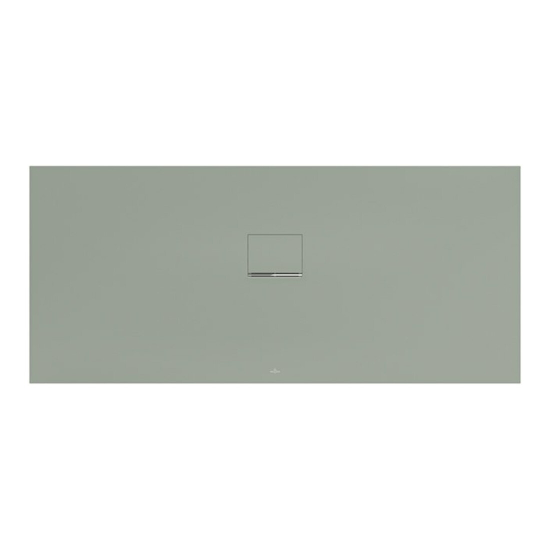 V&B Bac à douche Squaro Infinity 180x80x4cm, gris mat, uni. encastrable