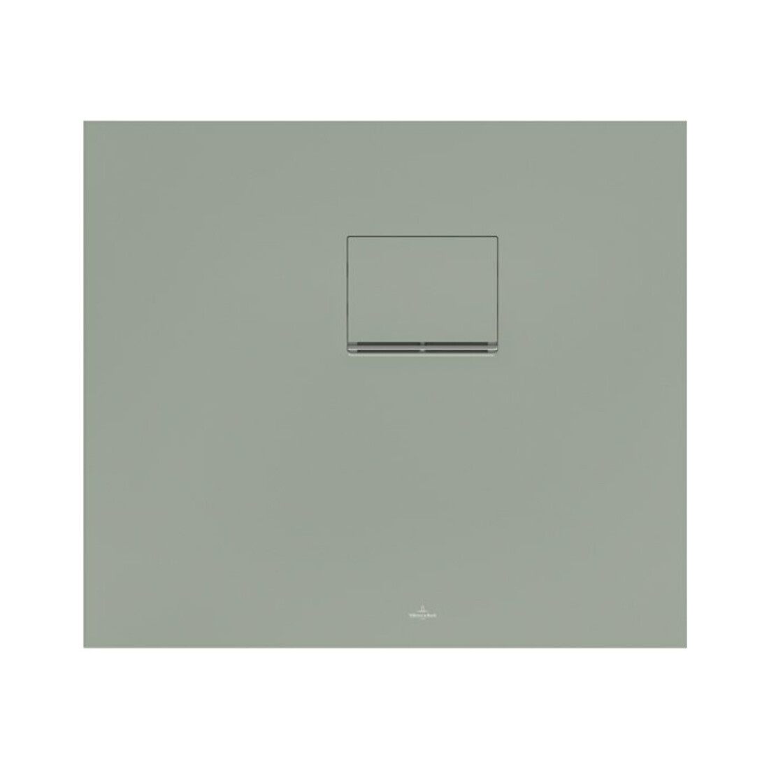 V&B Bac à douche Squaro Infinity 80x70x4 cm, avec bonde, angle installation droite contre mur