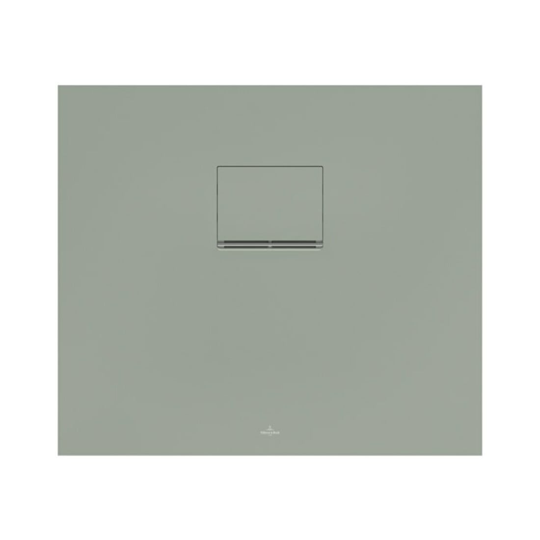 V&B Bac à douche Squaro Infinity 80x70x4cm, gris matin, surface facile à installer