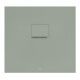 V&B Bac à douche Squaro Infinity 80x75x4cm, gris matin, surface f, installation encastrée-1