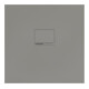 V&B Bac à douche Squaro Infinity 80x80x4cm, gris, installation affleurante-1