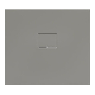 V&B Bac à douche Squaro Infinity 90x80x4 cm, gris, installation universelle