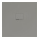V&B Bac à douche Squaro Infinity 90x90x4 cm, gris, installation universelle-1