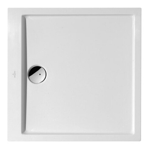 V&B Bac à douche Subway 90x90x3,5 cm, blanc