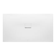 V&B Bac de douche Squaro Infinity 170x75x4cm, anthracite, pour installation affleurante
