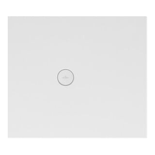 V&B Bac de douche Subway Infinity 90x70x4 cm, blanc antidérapant