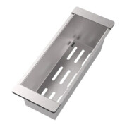 V&B Bac suspendu 12,8x40,8 cm, acier inoxydable