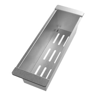 V&B Bac suspendu 415x150mm, acier inoxydable