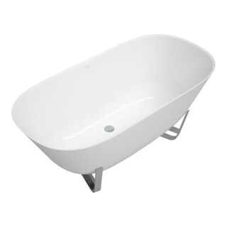 V&B Badewanne Antheus 155x75cm, freistehend, weiß