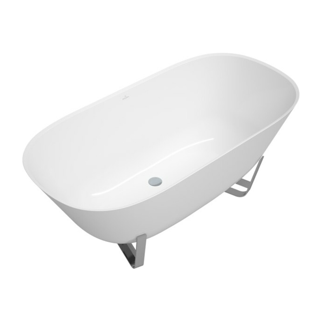 V&B Badewanne Antheus 155x75cm, freistehend, weiß