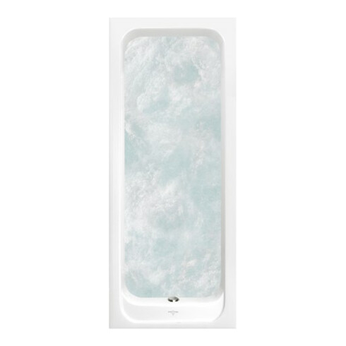 V&B Badewanne Architectura 1600x700x485mm re-eckig m. Sys AP TP1 MT Weiß Alpin