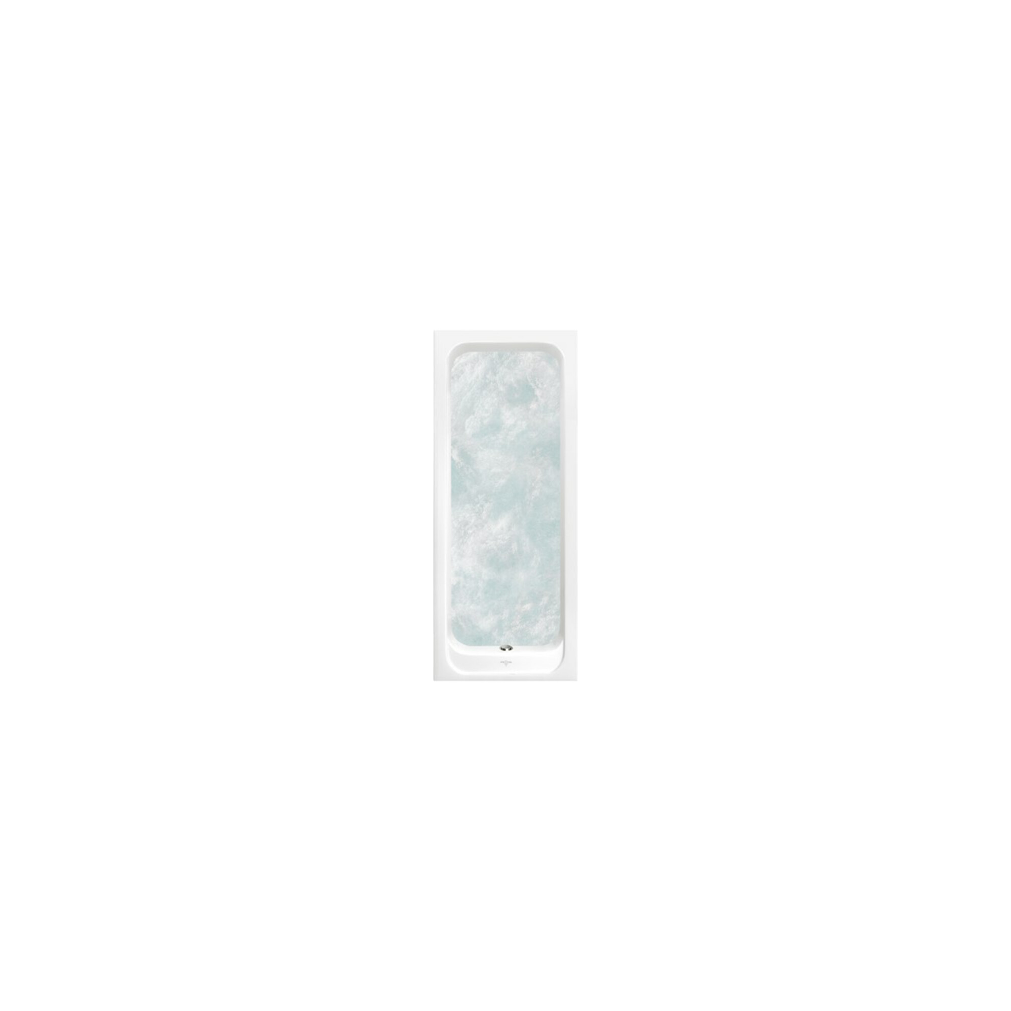 V&B Badewanne Architectura 1600x700x485mm re-eckig m. Sys CC TP2 MT Weiß Alpin ; Villeroy & Boch