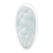 V&B Badewanne Aveo 1900x950x800mm Oval m. System Airpool Entry (AE) TP2 Weiß Alpin