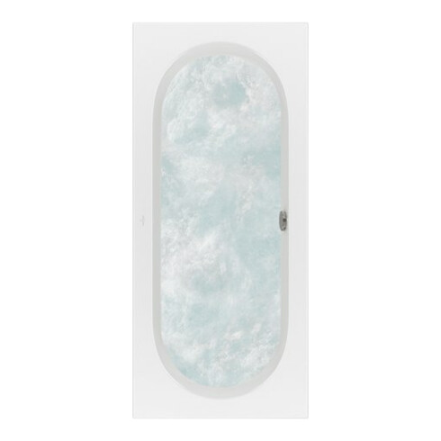 V&B Badewanne Loop&Friends 1800x800x620mm re-eckig m. Sys AC TP1 MT Weiß Alpin