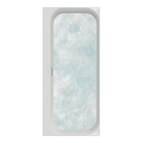 V&B Badewanne Loop&Friends LSF 1800x800x 625mm re-eckig m. Sys CC TP2 Stone White