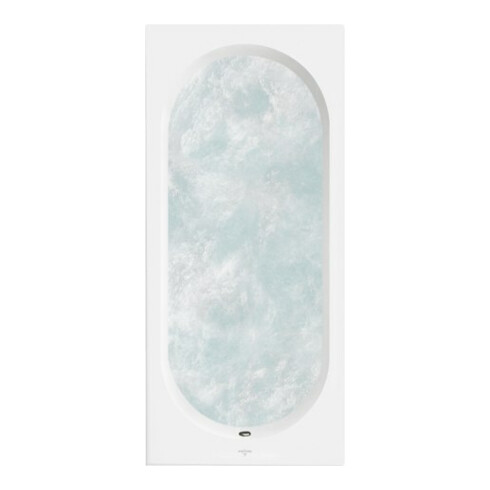 V&B Badewanne O.novo 1600x700x475mm re-eckig m. Sys AP TP2 MT Weiß Alpin