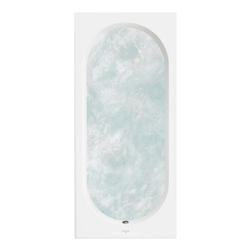 V&B Badewanne O.novo 1700x700x475mm re-eckig m. System CE TP1 Weiß Alpin