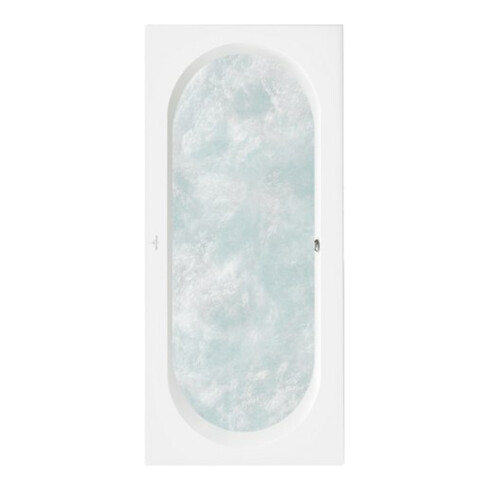 V&B Badewanne O.novo 1800x800x525mm re-eckig m. System HC TP1 Weiß Alpin