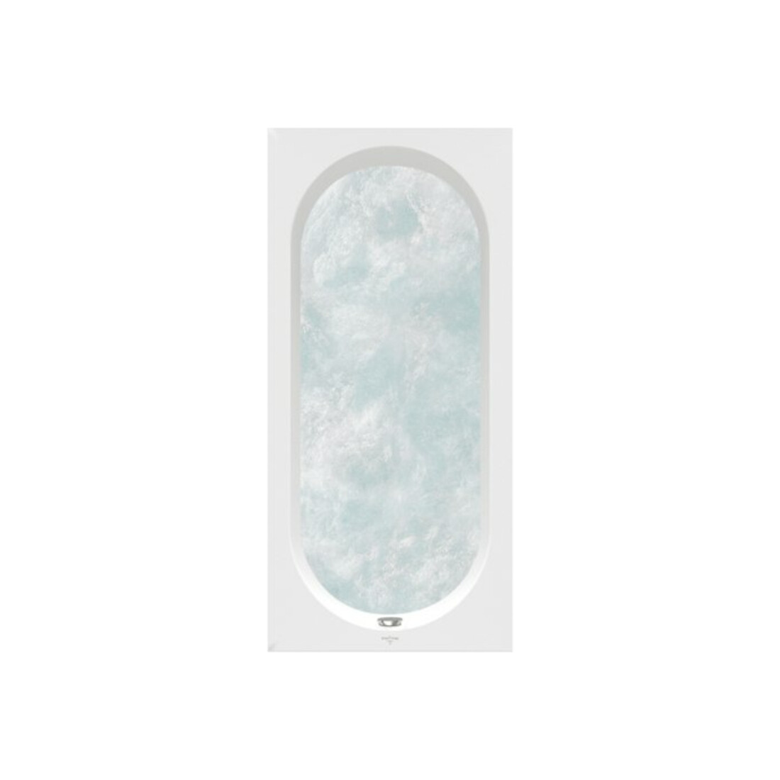 V&B Badewanne Oberon 1700x700x475mm re-eckig m. System HC TP2 Weiß Alpin