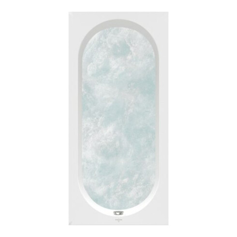 V&B Badewanne Oberon 1800x800x495mm re-eckig m. Sys CC TP1 MT Weiß Alpin