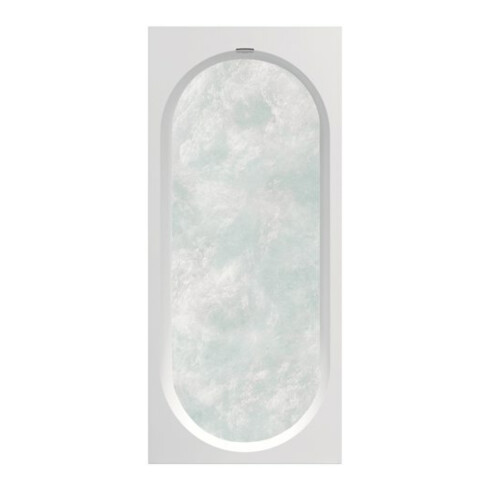 V&B Badewanne Oberon 2.0 181 1800x800x 625mm re-eckig m. Sys CC TP2 Weiß Alpin