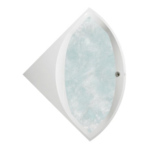 V&B Badewanne Squaro SQS 1445x1445x620mm Eck m. System AP TP2 Weiß Alpin