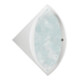 V&B Badewanne Squaro SQS 1445x1445x620mm Eck m. System HC TP2 inkl. MT Weiß Alpin-1