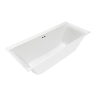 V&B Badewanne Subway 3.0 UBQ170SBW2DV 1700x750x480mm Duo Rechteck Stone White