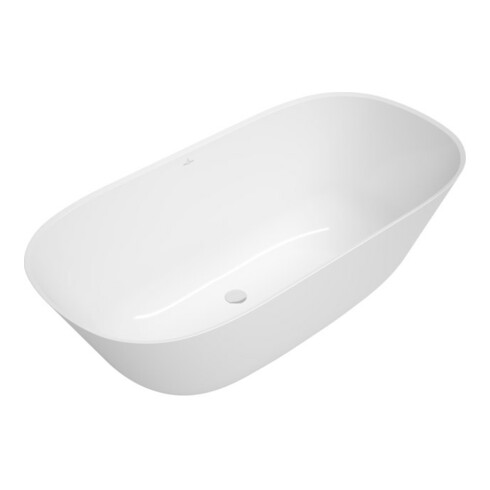 V&B Badewanne Theano 155x75cm, freistehend, weiß
