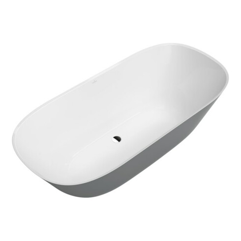 V&B Badewanne Theano 175x80cm, fr, Sch. Col. on Dem., st. wh.