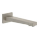 V&B Badewannenausl. Architectura Square Wandmontage, brushed nickel black-1