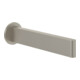 V&B Badewannenauslauf Dawn Wandmontage, brushed nickel black-1