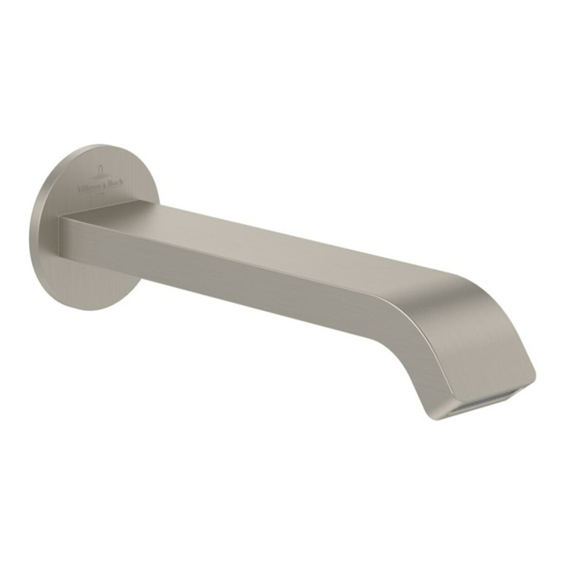V&B Badewannenauslauf Dawn Wandmontage, brushed nickel black