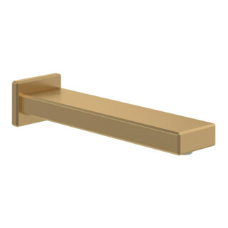 V&B Badewannenauslauf Mettlach Wandmontage, brushed gold