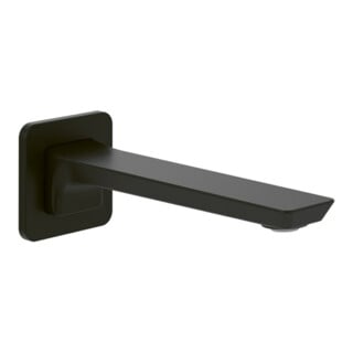 V&B Badewannenauslauf Subway 3.0 Wandmontage, matt black